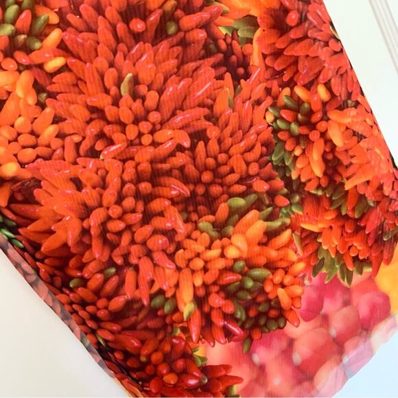 Zara Off Shoulder Dress Printed Chili Pepper Picante Bodycon Dress Small NWT - Picture 14 of 15